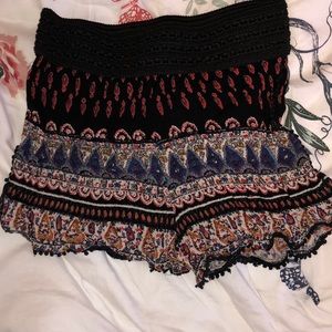 loose colorful shorts